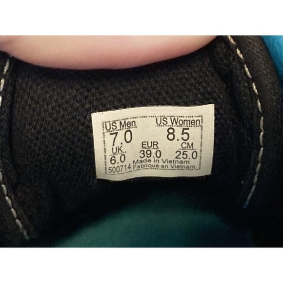 Vans Off The Wall Skateboard Shoes Size 7 M 8.5W Suede and Canvas Red Flames - Picture 4 of 10